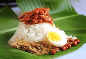 Nasi Lemak Daun Pisang